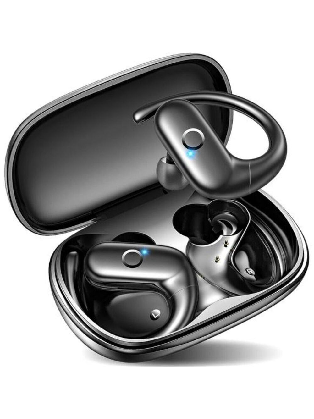 Wireless Earbuds Over Ear Hooks 60H Playtime Bluetooth 5.3 Workout Headphones